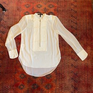 Sheer BCBG blouse
